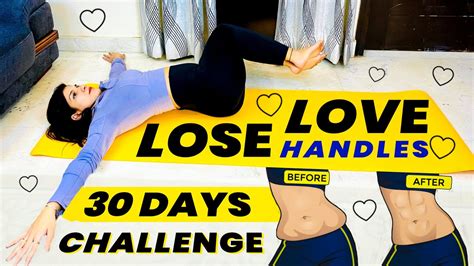 Lose Love Handles In 30 Days 7 Simple Exercise By Imkavy Youtube