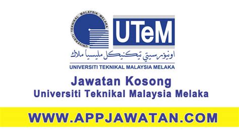 Tarikh tutup permohonan jawatan utem. Jawatan Kosong Kerajaan di Universiti Teknikal Malaysia ...