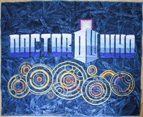Pieced Doctor Who Quilt Some Mad Crafting Skills Here Doctor Who