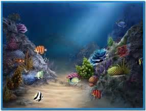 3d fish aquarium screensaver