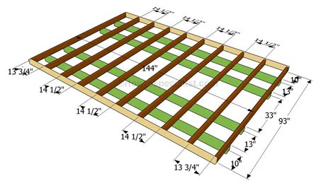 How To Build A Shed Floor On Skids Flooring Images