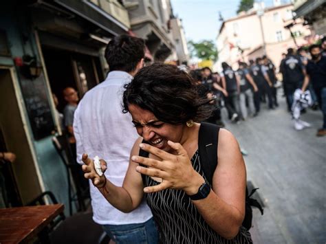 Turkey S Answer To Defiant Pride Parade In Istanbul Tear Gas Water