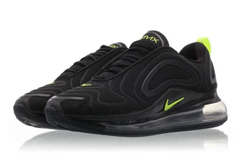 Nike Air Max 720 Black Volt Anthracite Cd7626 001 Release Info