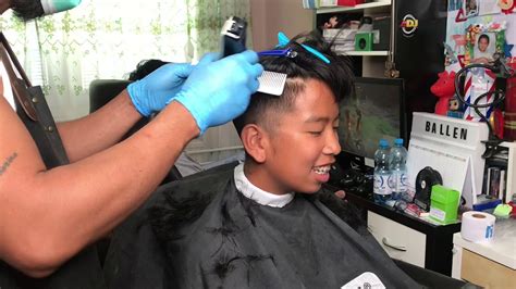 two block haircut first try paraan ng pag gupit tagalog youtube