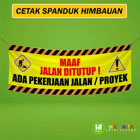 Jual Spanduk Banner Himbauan Dilarang Parkir Dilarang Melintas Indonesia Shopee Indonesia
