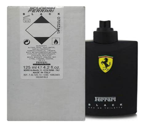 Perfume Ferrari Black Masculino Eau De Toilette 125ml Mercado Livre