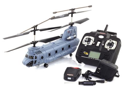 Syma S34 Big Chinook Remote Control Helicopter Grey