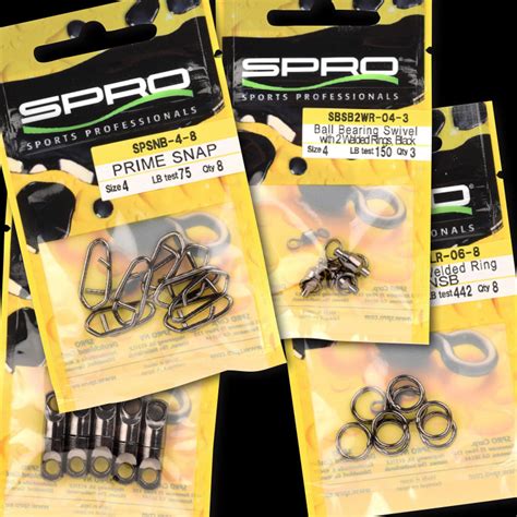 Spro Usa Snaps Swivels Lines Spro