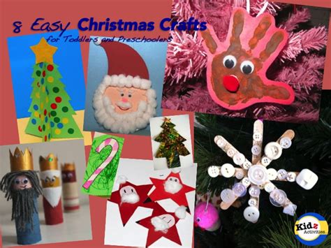 8 Easy Christmas Crafts For Toddlers And Preschoolers