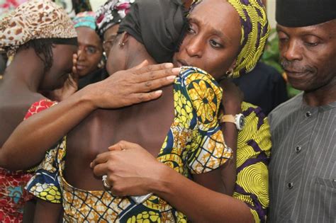 Chibok Girls Released By Boko Haram Reunited With Families