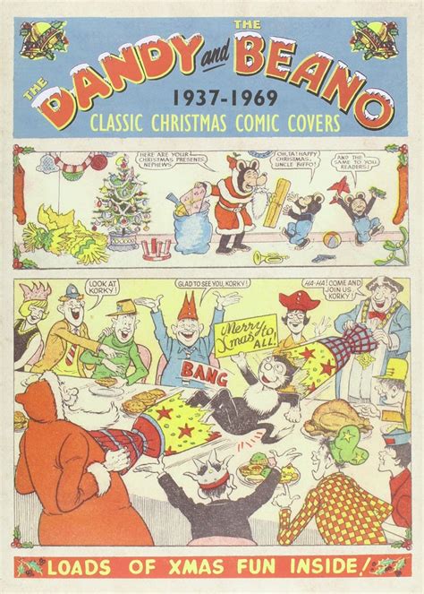 The Dandy And The Beano Classic Christmas Comic Covers 1937 1969