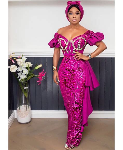 Pink Delight 💞💞💞 Nigerian Lace Styles Dress Nigerian Lace Dress