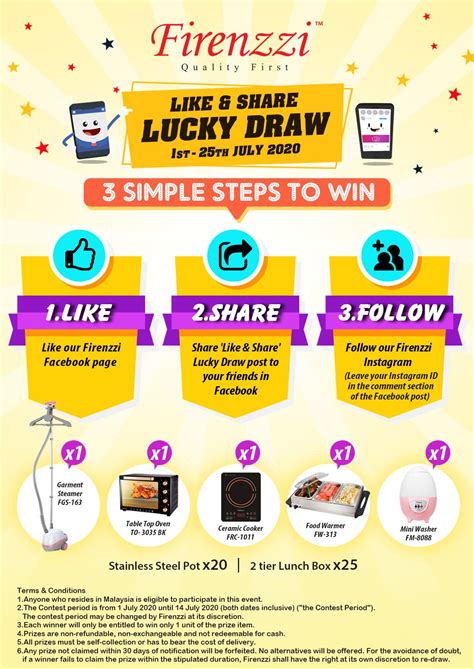 Firenzzi - Firenzzi Like & Share Lucky Draw Campaign -... | Facebook