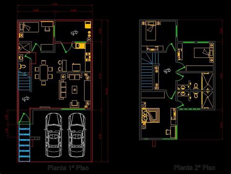 Planos De Casas En Formato Dwg Gratis