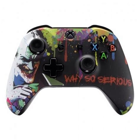 Xbox One S Custom Controller Dc The Joker Why So Serious Xbox One