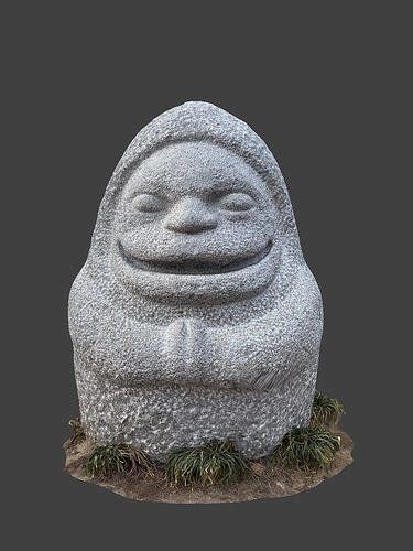 Dosojin Stone Statue From Spirited Away 3d Model 3d Printable Cgtrader