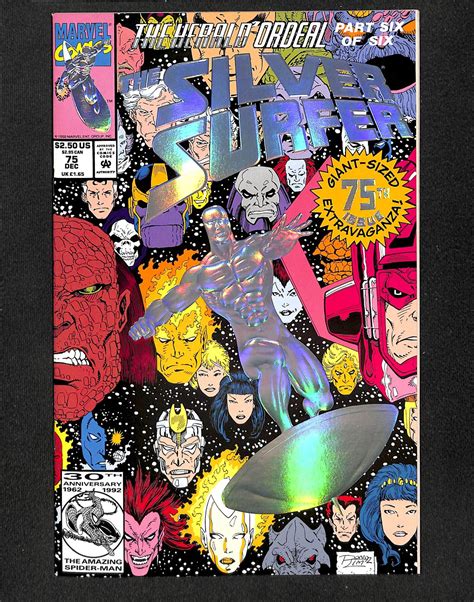 Silver Surfer 75 1992 Comic Books Modern Age Marvel Silver