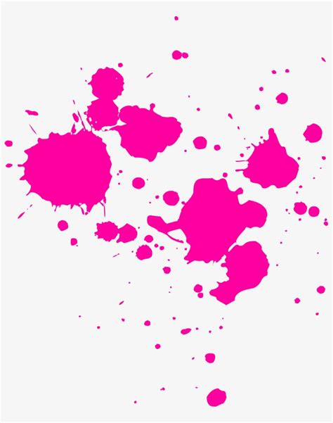 Paint Spot Splat Splatter Art Spray Water Color Colorfu Black Paint