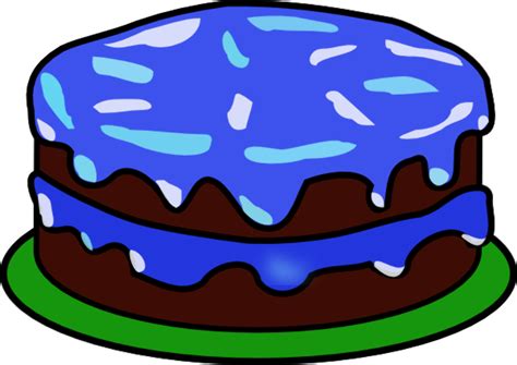 Download High Quality Cake Clipart Blue Transparent Png Images Art