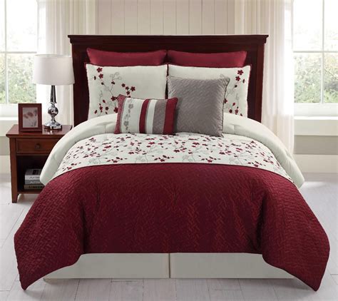 You can decide which bedspreads you should buy. 8-Piece Embroidered Comforter Set - Sadie
