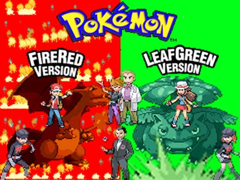 Pokemon Firered And Leafgreen By Acen132 On Deviantart