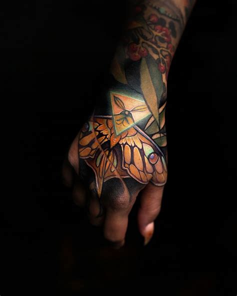 Moth Hand Tattoo Hand Tattoos Tattoos Moth Tattoo