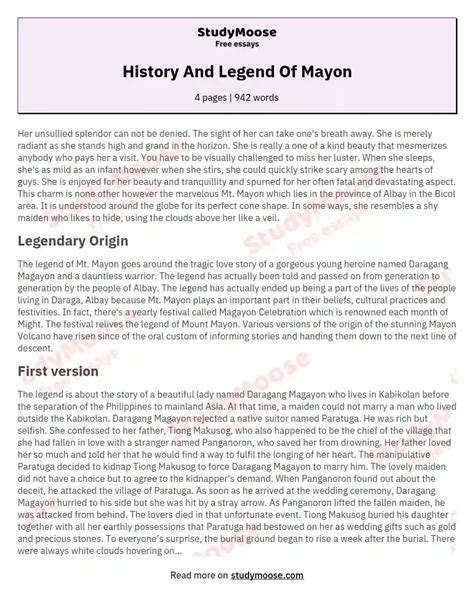 ⛔ Legend Of Mt Mayon Why Mayon Volcano Representing Bicol Explained