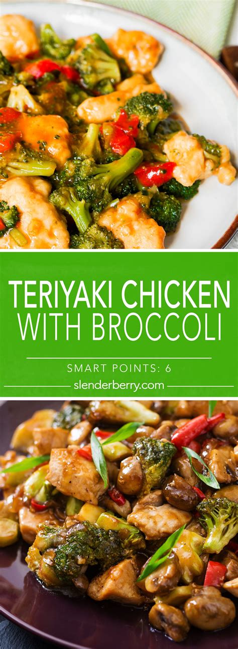 Teriyaki Chicken With Broccoli Recipe Broccoli Recipes Healthy