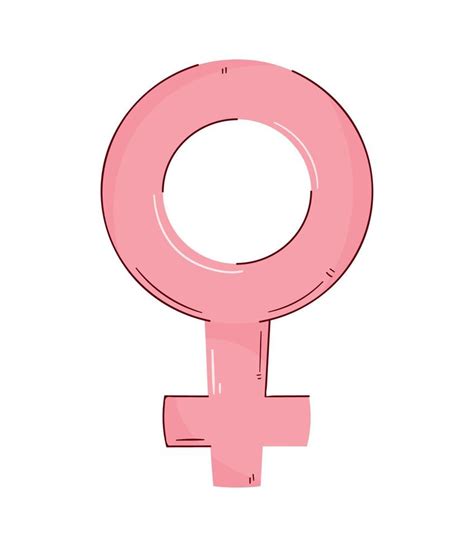 Pink Female Gender Symbol 16927257 Vector Art At Vecteezy