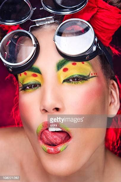 Young Woman Licking Lips Close Up Of Mouth Photos And Premium High Res Pictures Getty Images