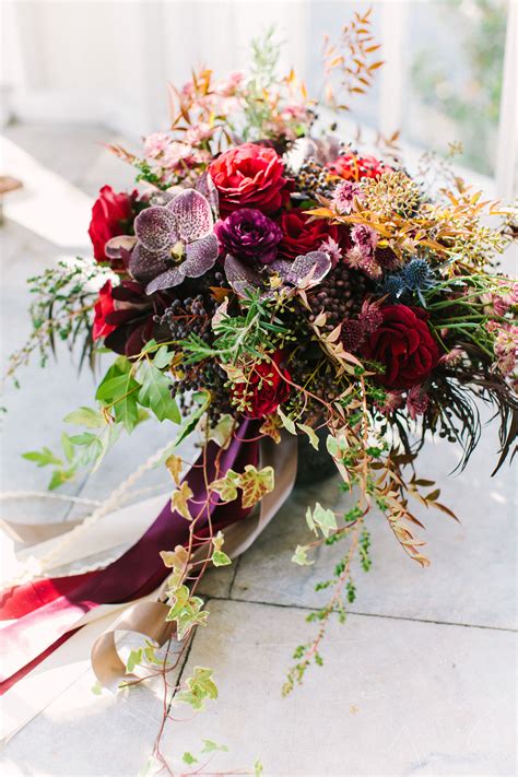 Textured Rustic Fall Bridal Bouquet