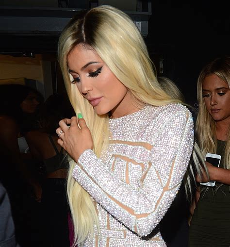 Kylie Jenner Debuts Platinum Blonde Hair In Nyc — And Looks Just Like