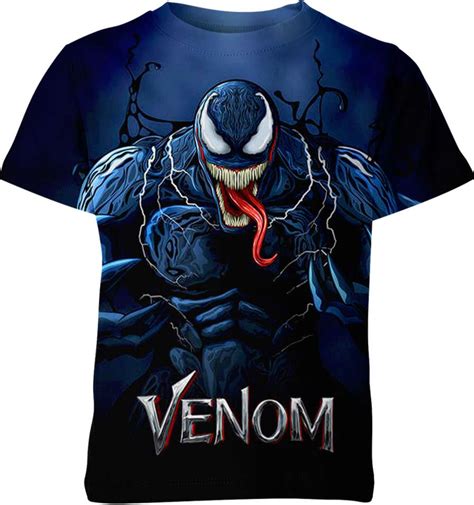 Venom Marvel Comics Shirt Full Printed Apparel