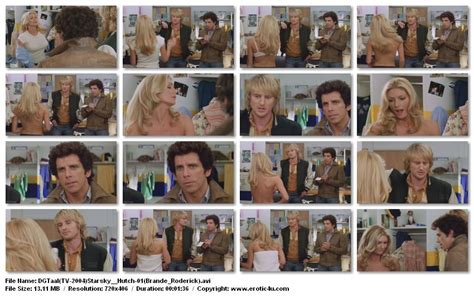 Free Preview Of Brande Roderick Naked In Starsky And Hutch 2004
