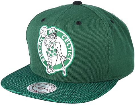 Boston Celtics Diamond Green Snapback Mitchell And Ness Caps