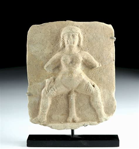 Sumerian Pottery Tile With Erotic Scene Sold At Auction On 30th August