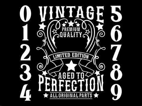 14 Vintage Aged To Perfection Svg Cut Files Free Download Free Svg