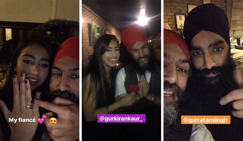 Trouvez les jagmeet singh images et les photos d'actualités parfaites sur getty images. Jagmeet Singh Is Engaged! Here's How The Proposal Went Down