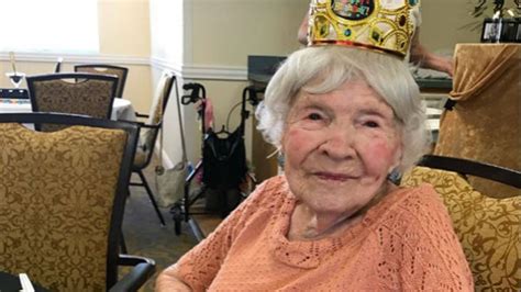 105 Year Old Woman Credits Drinking Smoking For Her Longevity