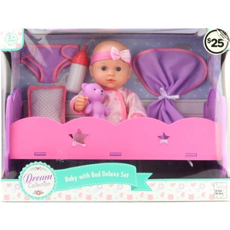 Dream Collection Bedtime Baby 30cm Doll Each Woolworths