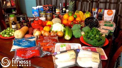 Fitness Blender Grocery Haul What Does Fitness Blenders Diet Look