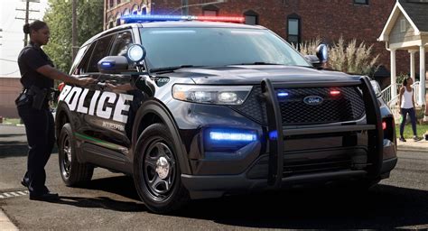 2020 Ford Police Interceptor Utility Hybrid Is 41 More Efficient Than