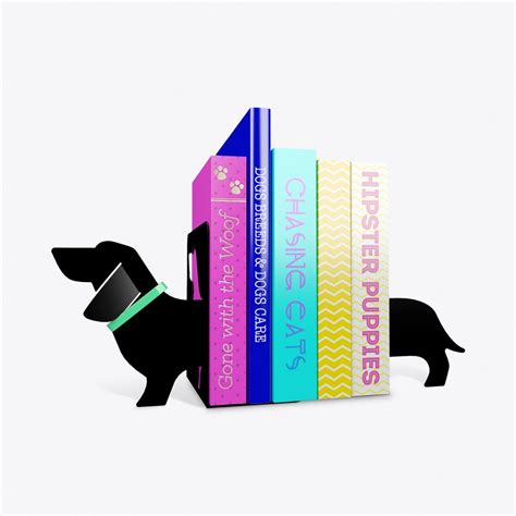 Really Long Sausage Dog Bookend By Mustard Discover Decorative On Fy