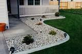 Pictures of White Landscaping Rock