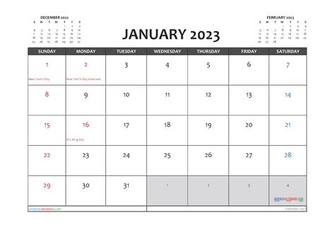 January 2 2023 Calendar Printable Word Searches