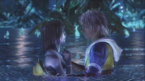 Final Fantasy X Hd Remaster Tidus And Yuna Lake Scene Youtube