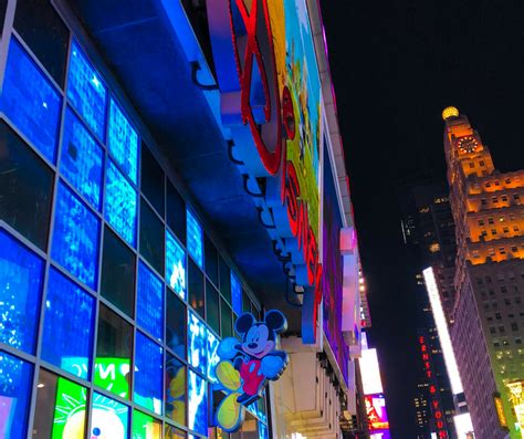 Times Square Disney Store Vivacious Views Travel Blog