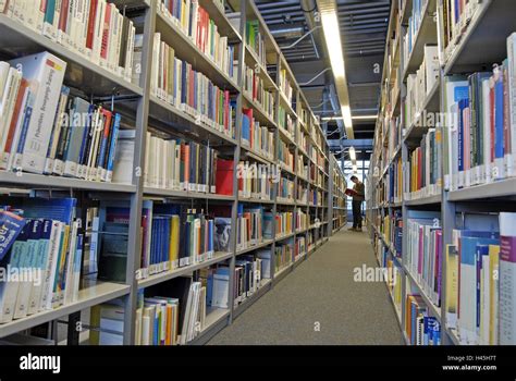 Shelves Books Library Stock Photo Alamy