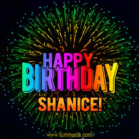 New Bursting With Colors Happy Birthday Shanice  And Video With