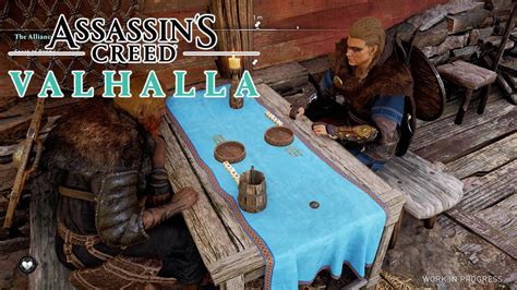 Assassin's Creed Valhalla Gameplay - Orlog Dice Game Full Match (AC